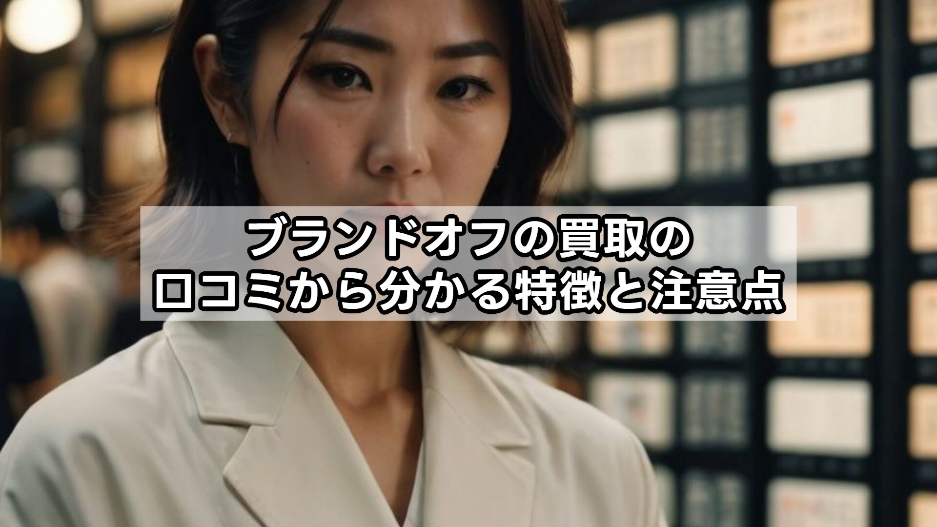 ブランドオフの買取の口コミから分かる特徴と注意点