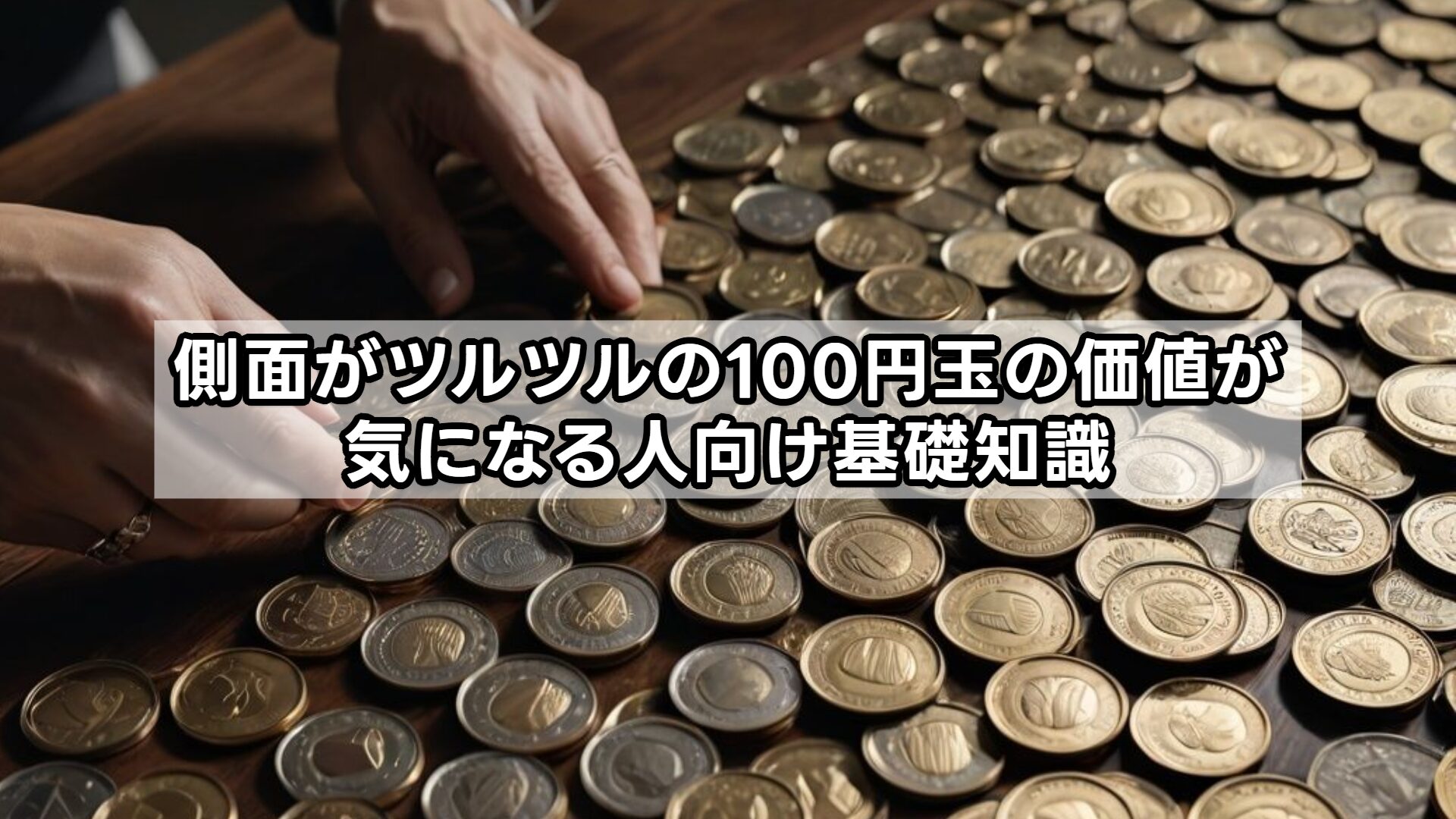 側面がツルツルの100円玉の価値が気になる人向け基礎知識