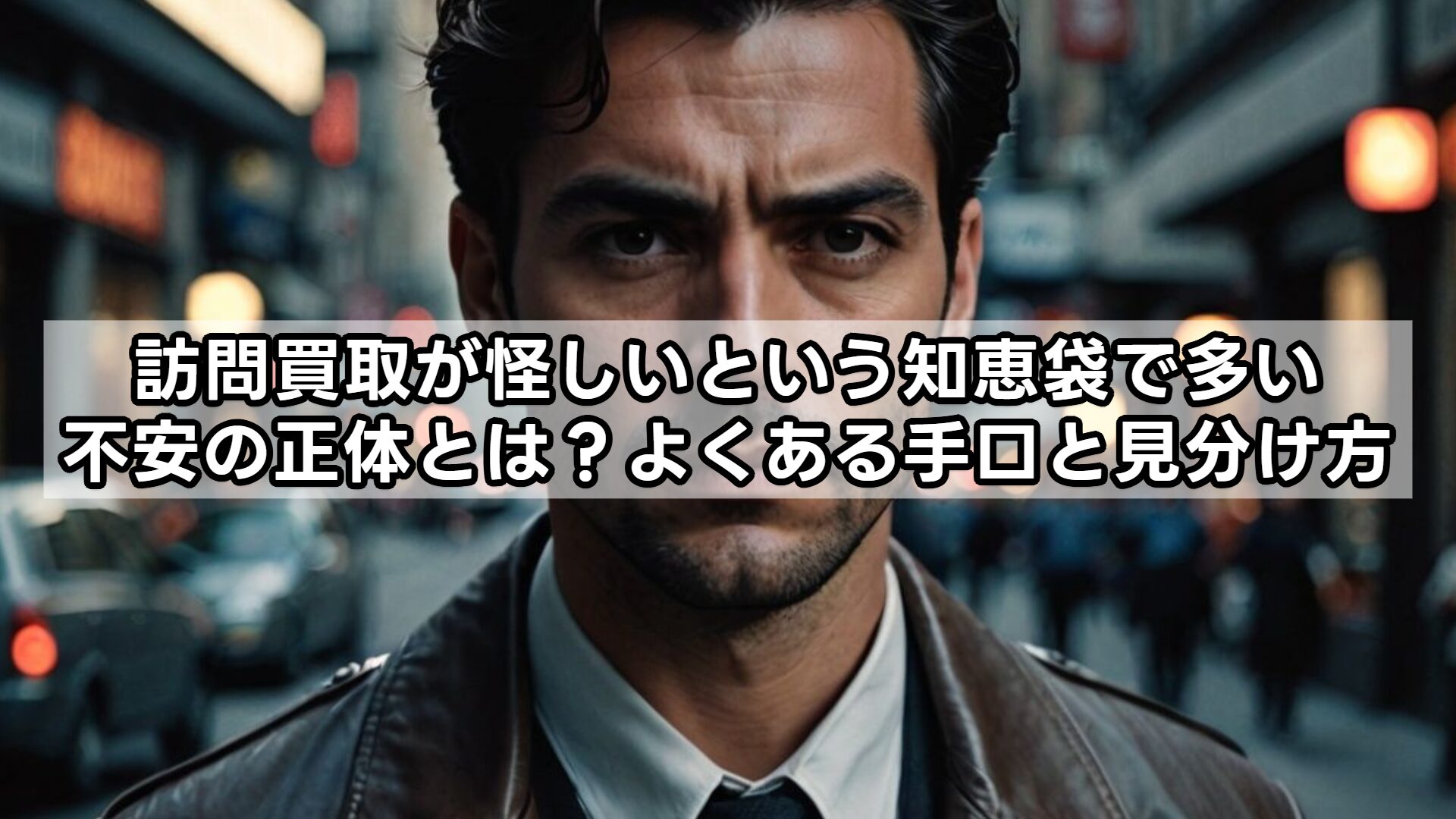 訪問買取が怪しいという知恵袋で多い不安の正体とは？よくある手口と見分け方
