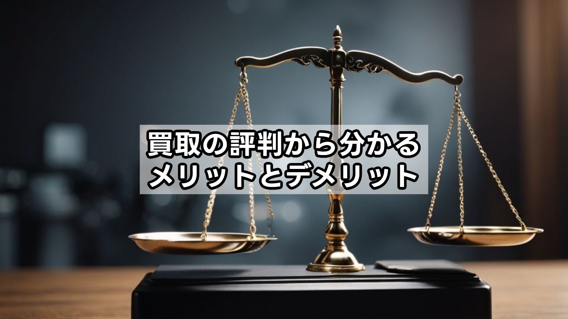 買取の評判から分かるメリットとデメリット