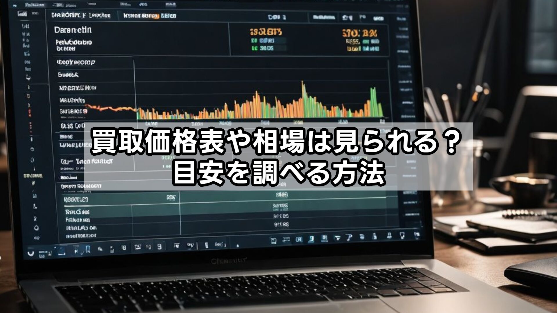 買取価格表や相場は見られる？目安を調べる方法