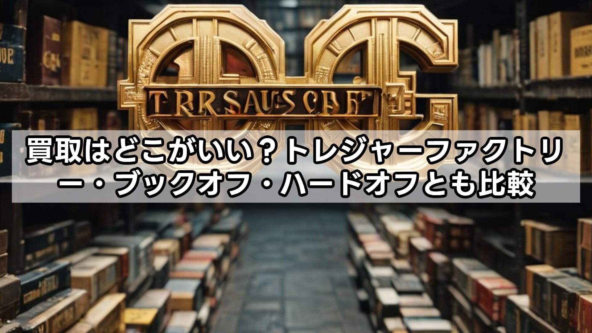 買取はどこがいい？トレジャーファクトリー・ブックオフ・ハードオフとも比較