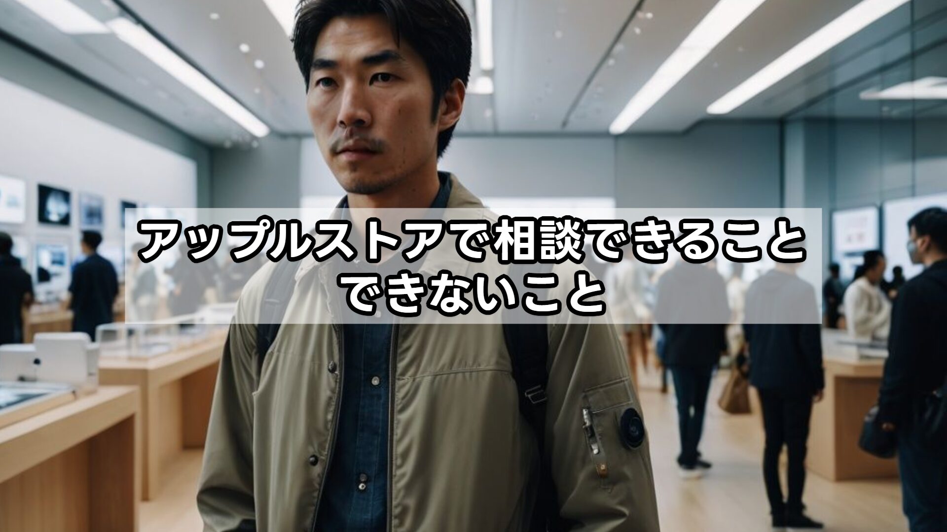 アップルストアで相談できること・できないこと