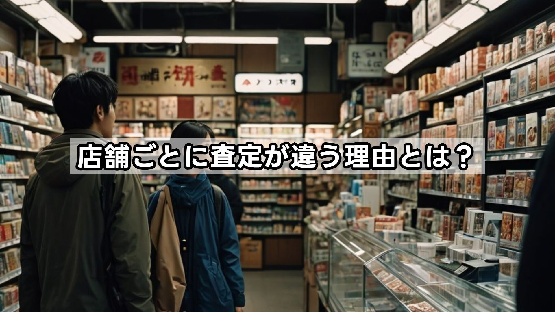 店舗ごとに査定が違う理由とは？