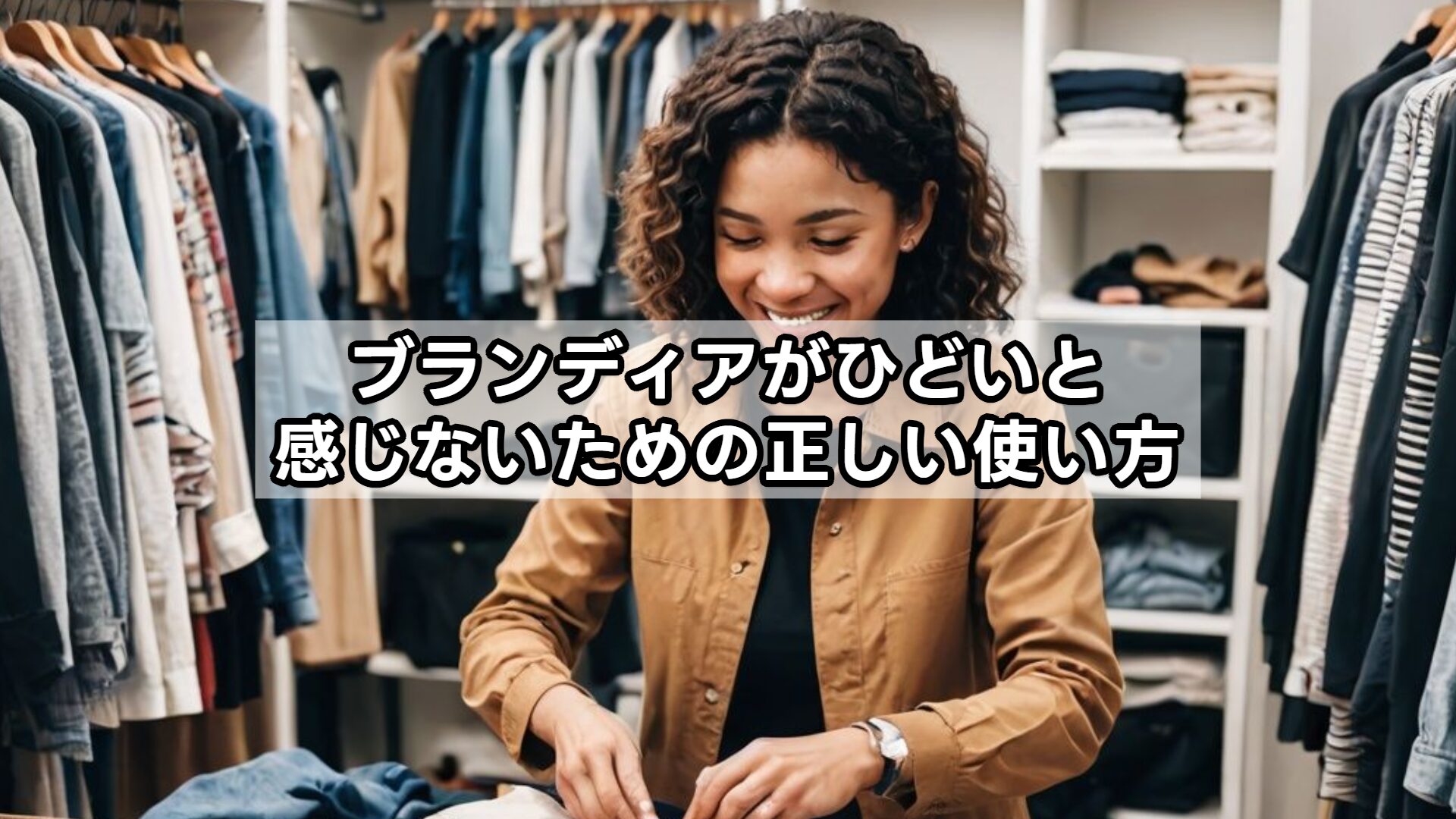 ブランディアがひどいと感じないための正しい使い方