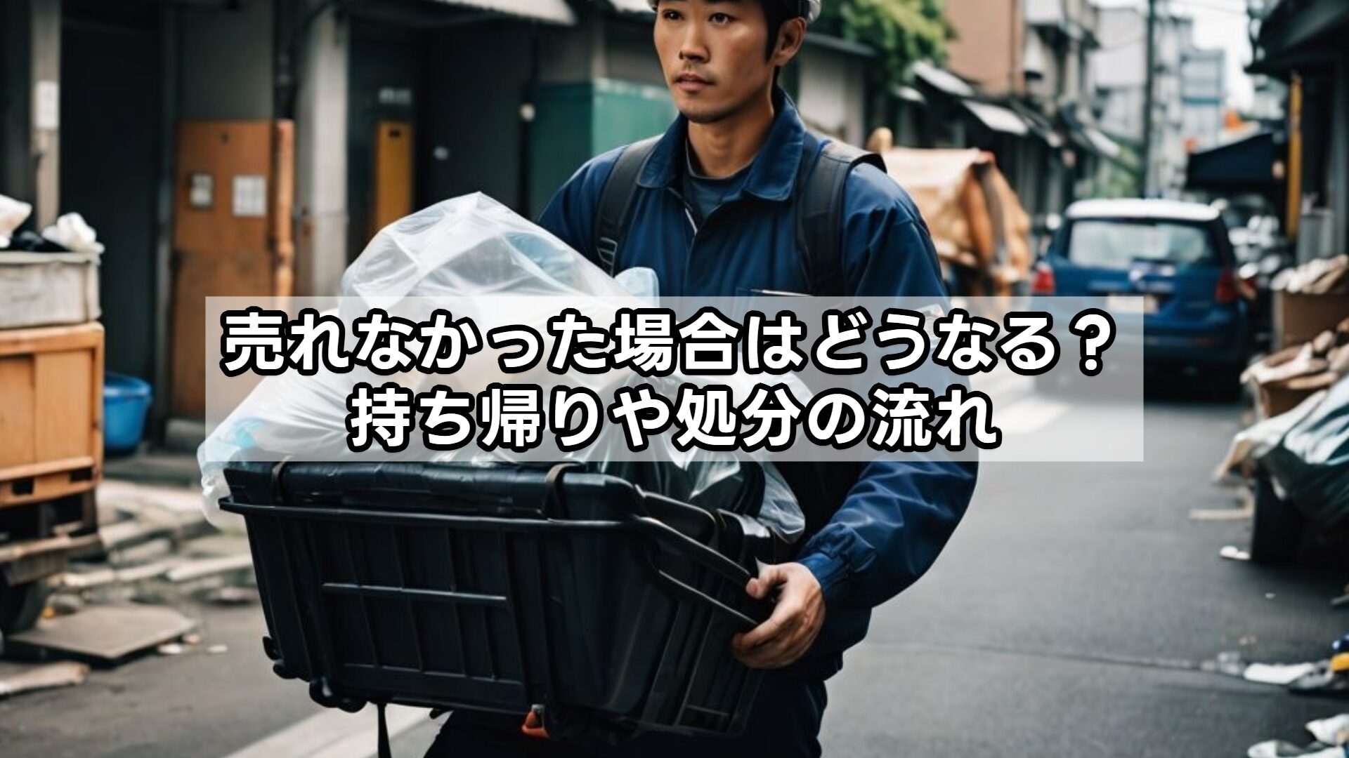 売れなかった場合はどうなる？持ち帰りや処分の流れ