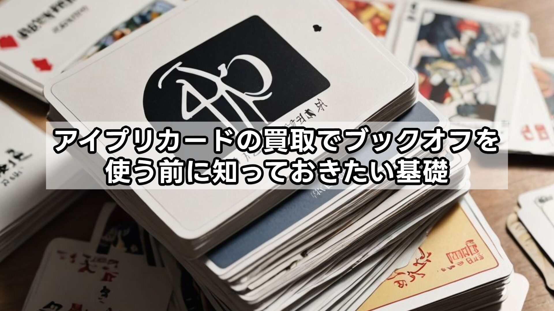 アイプリカードの買取でブックオフを使う前に知っておきたい基礎