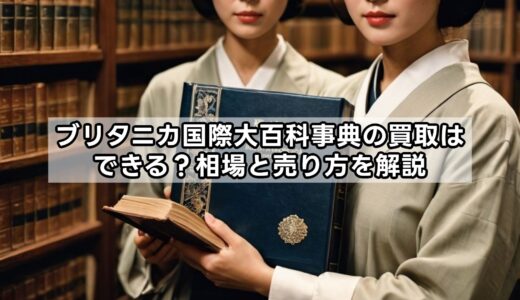 ブリタニカ国際大百科事典の買取はできる？相場と売り方を解説