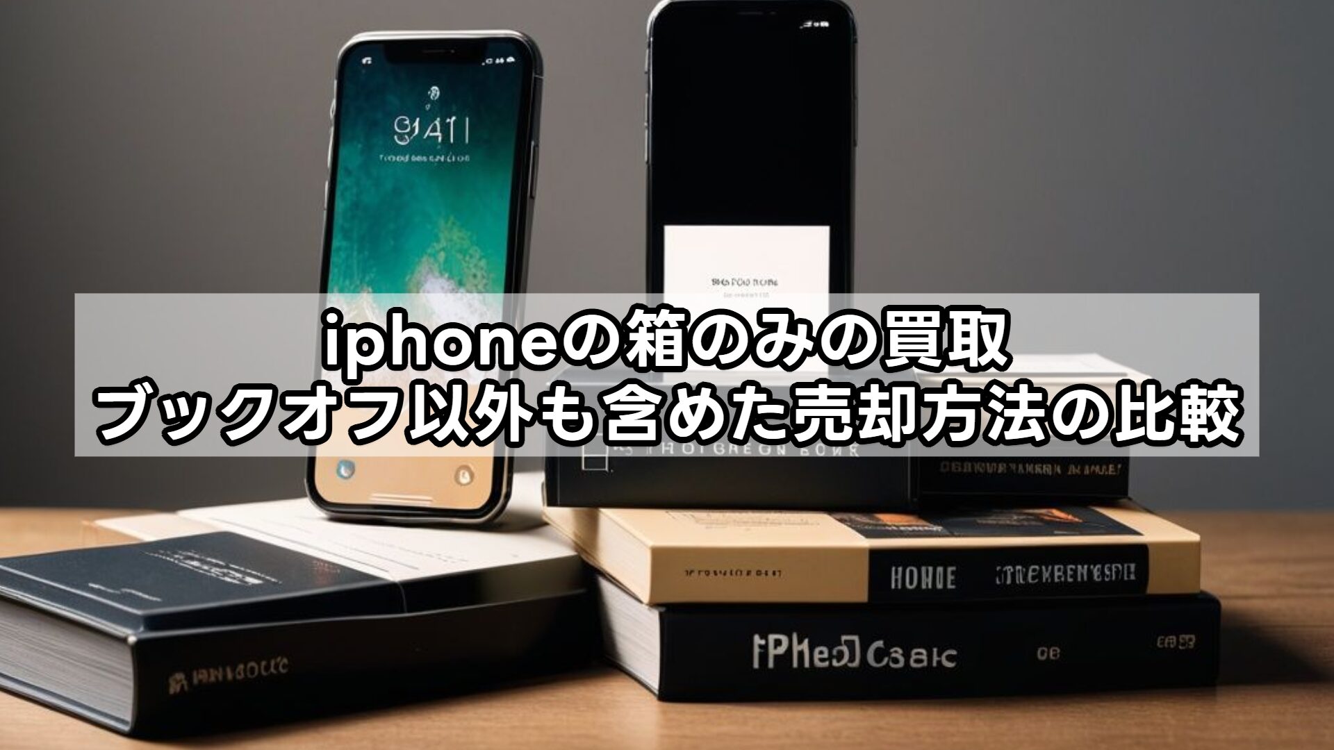 iphoneの箱のみの買取|ブックオフ以外も含めた売却方法の比較