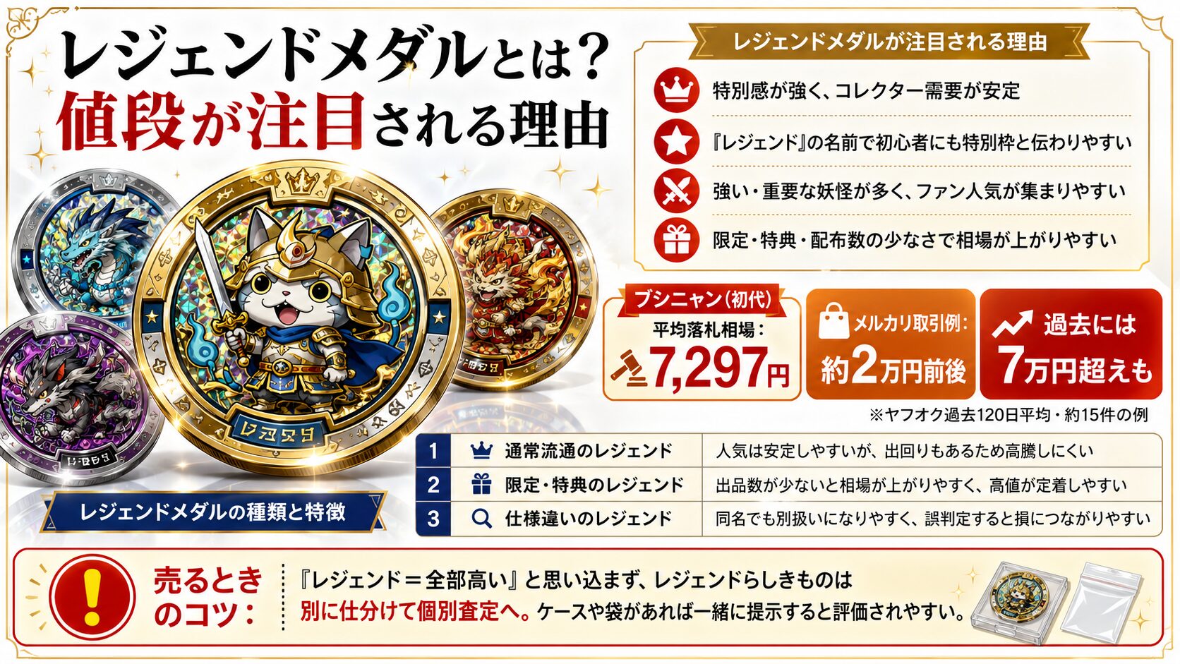 レジェンドメダルとは？値段が注目される理由