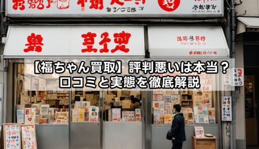 【福ちゃん買取】評判悪いは本当？口コミと実態を徹底解説