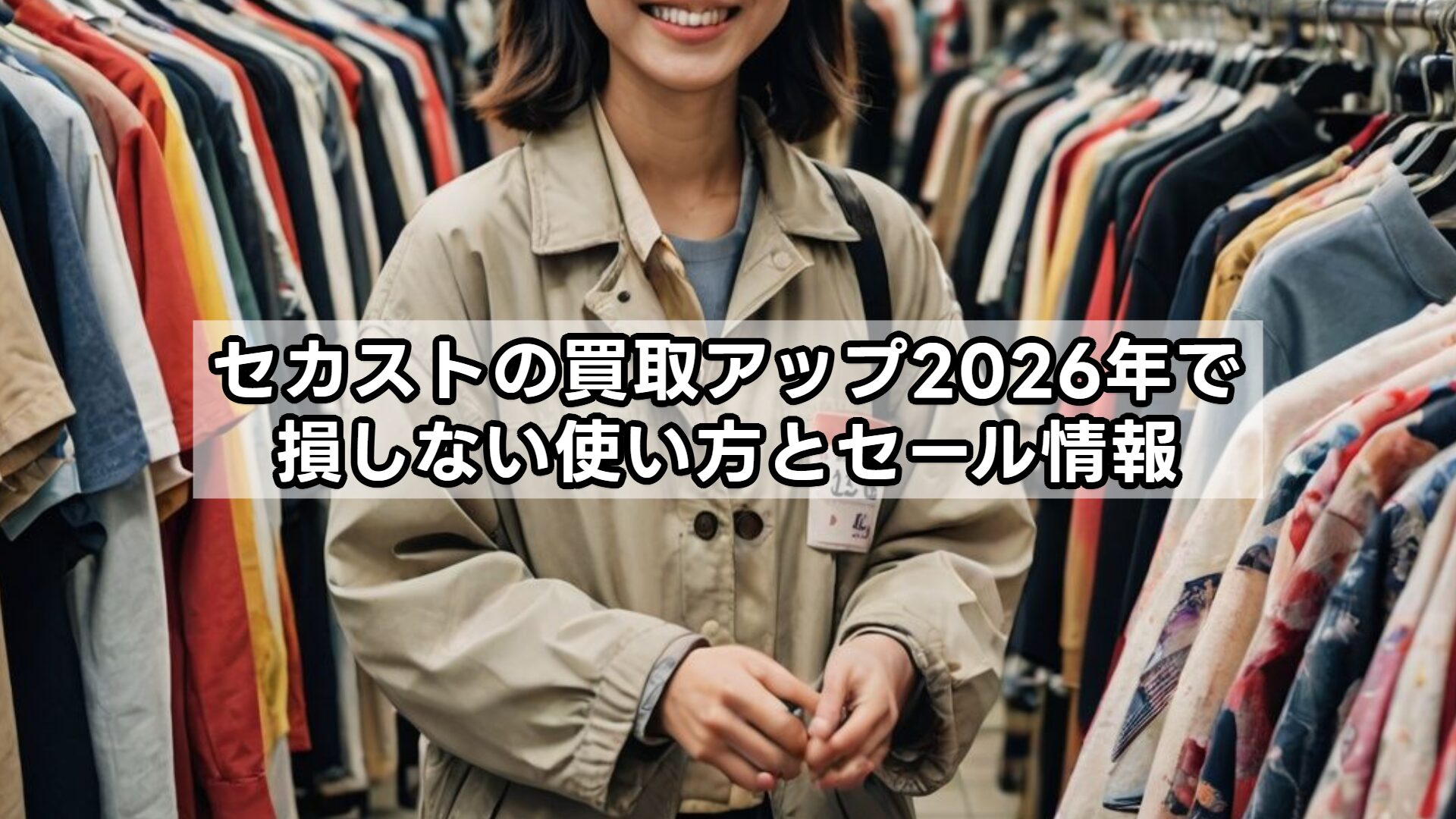 セカストの買取アップ2026年で損しない使い方とセール情報