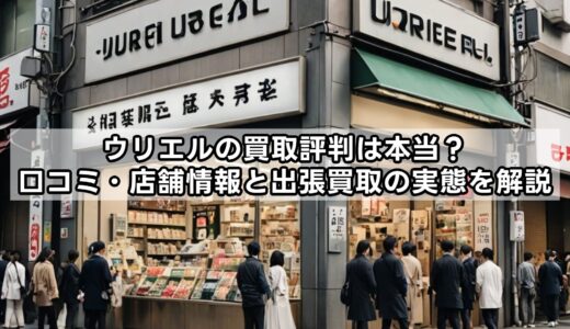 ウリエルの買取評判は本当？口コミ・店舗情報と出張買取の実態を解説