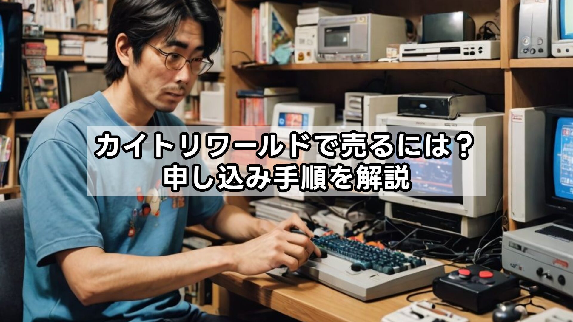 カイトリワールドで売るには？申し込み手順を解説
