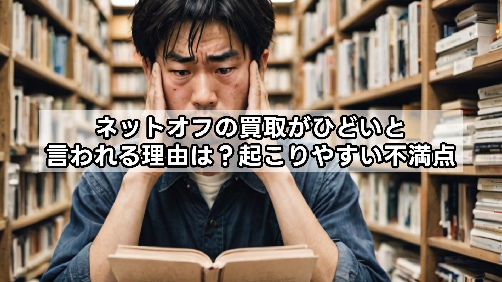 ネットオフの買取がひどいと言われる理由は？起こりやすい不満点