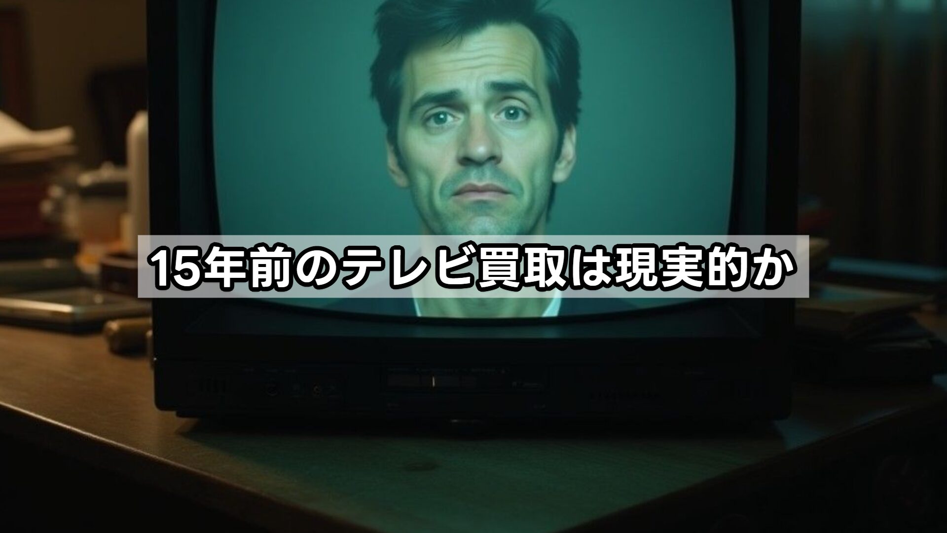 15年前のテレビ買取は現実的か