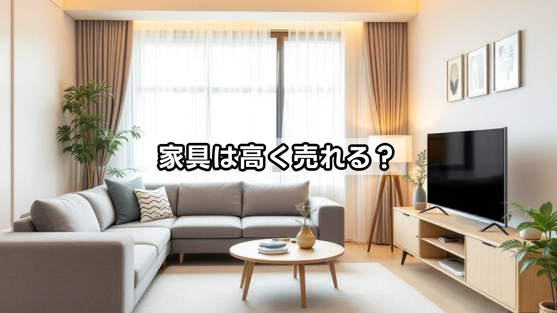 家具は高く売れる？