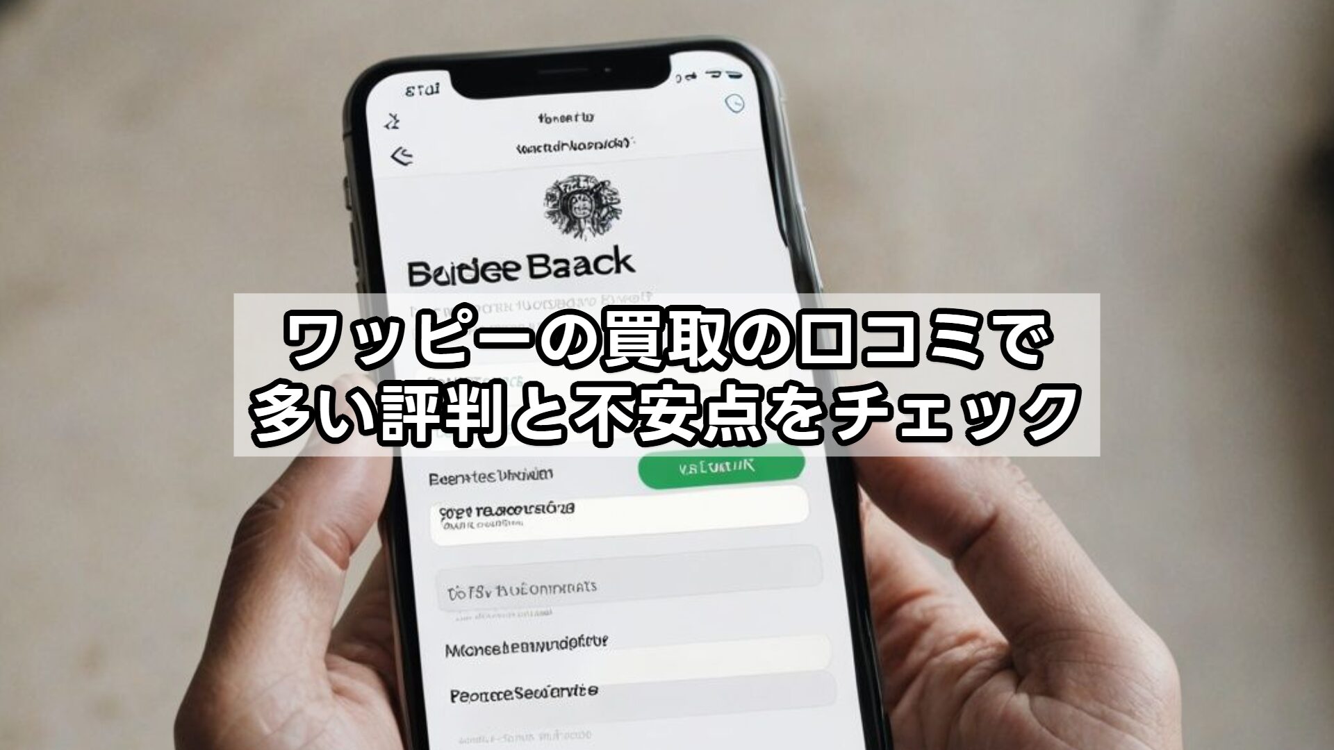 ワッピーの買取の口コミで多い評判と不安点をチェック