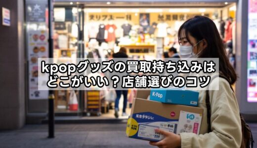 kpopグッズの買取持ち込みはどこがいい？店舗選びのコツ