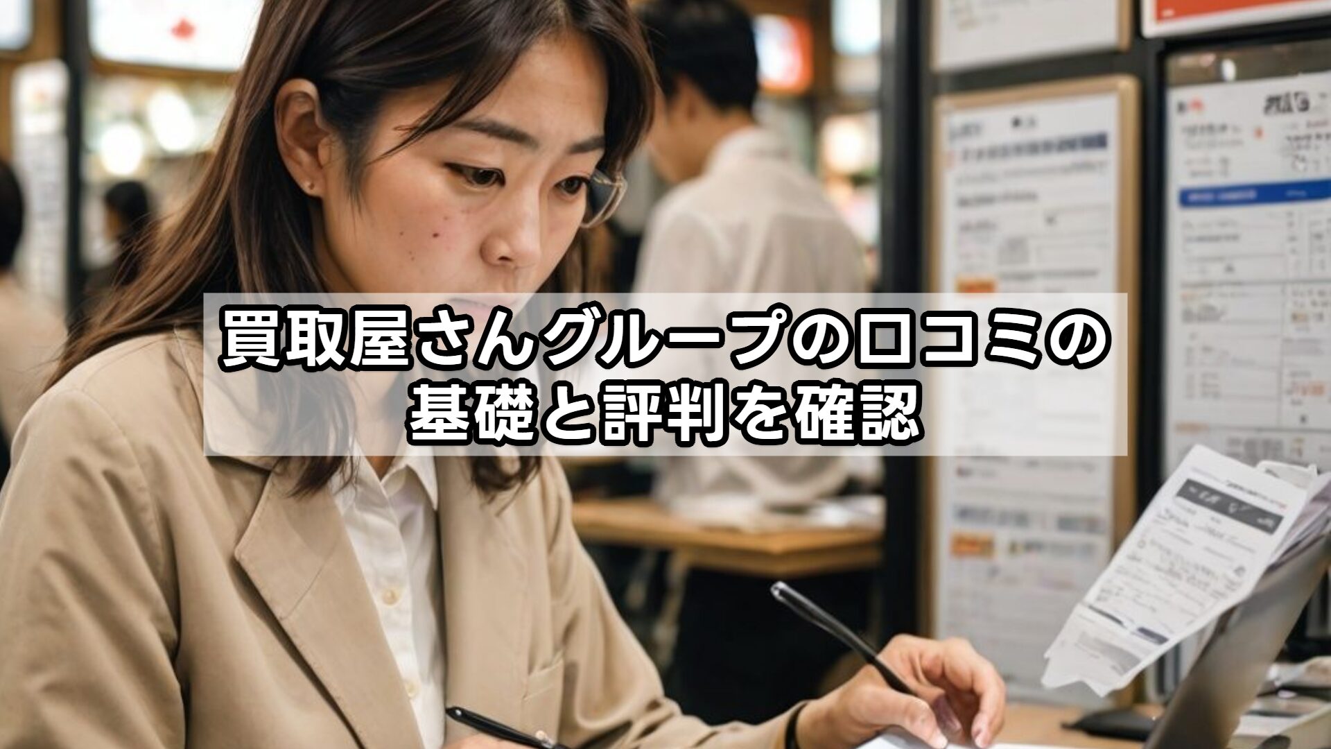 買取屋さんグループの口コミの基礎と評判を確認