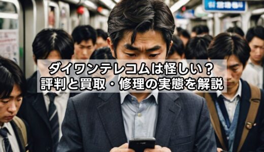 ダイワンテレコムは怪しい？評判と買取・修理の実態を解説