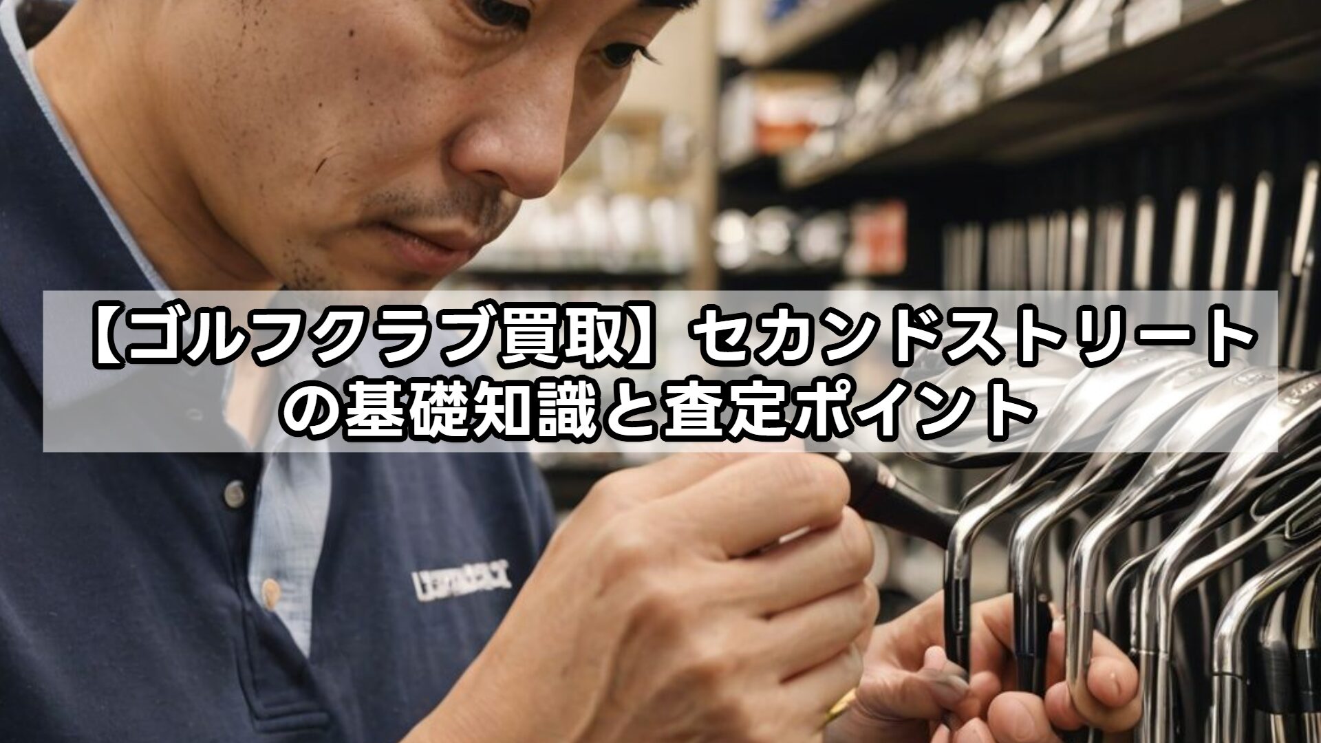 【ゴルフクラブ買取】セカンドストリートの基礎知識と査定ポイント