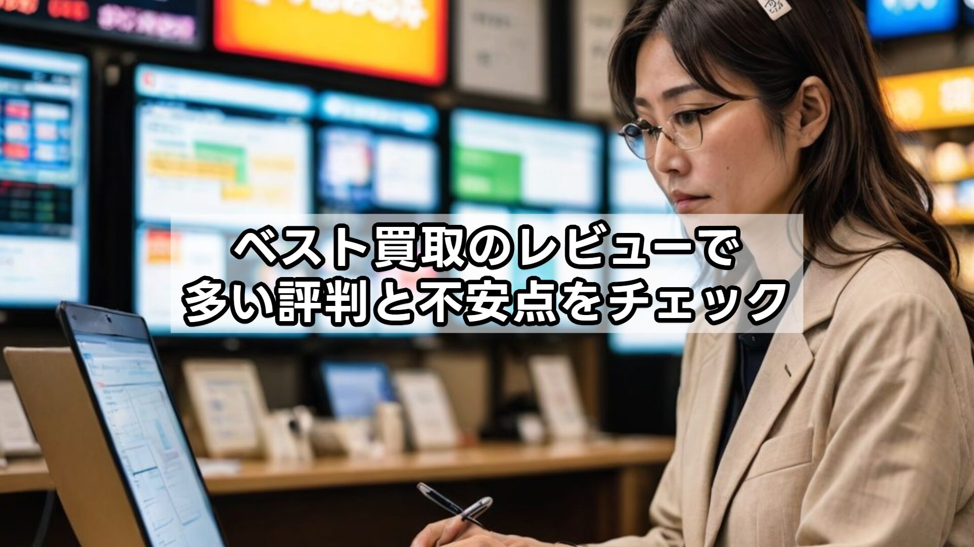 ベスト買取のレビューで多い評判と不安点をチェック