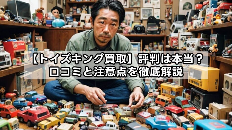 【トイズキング買取】評判は本当？口コミと注意点を徹底解説