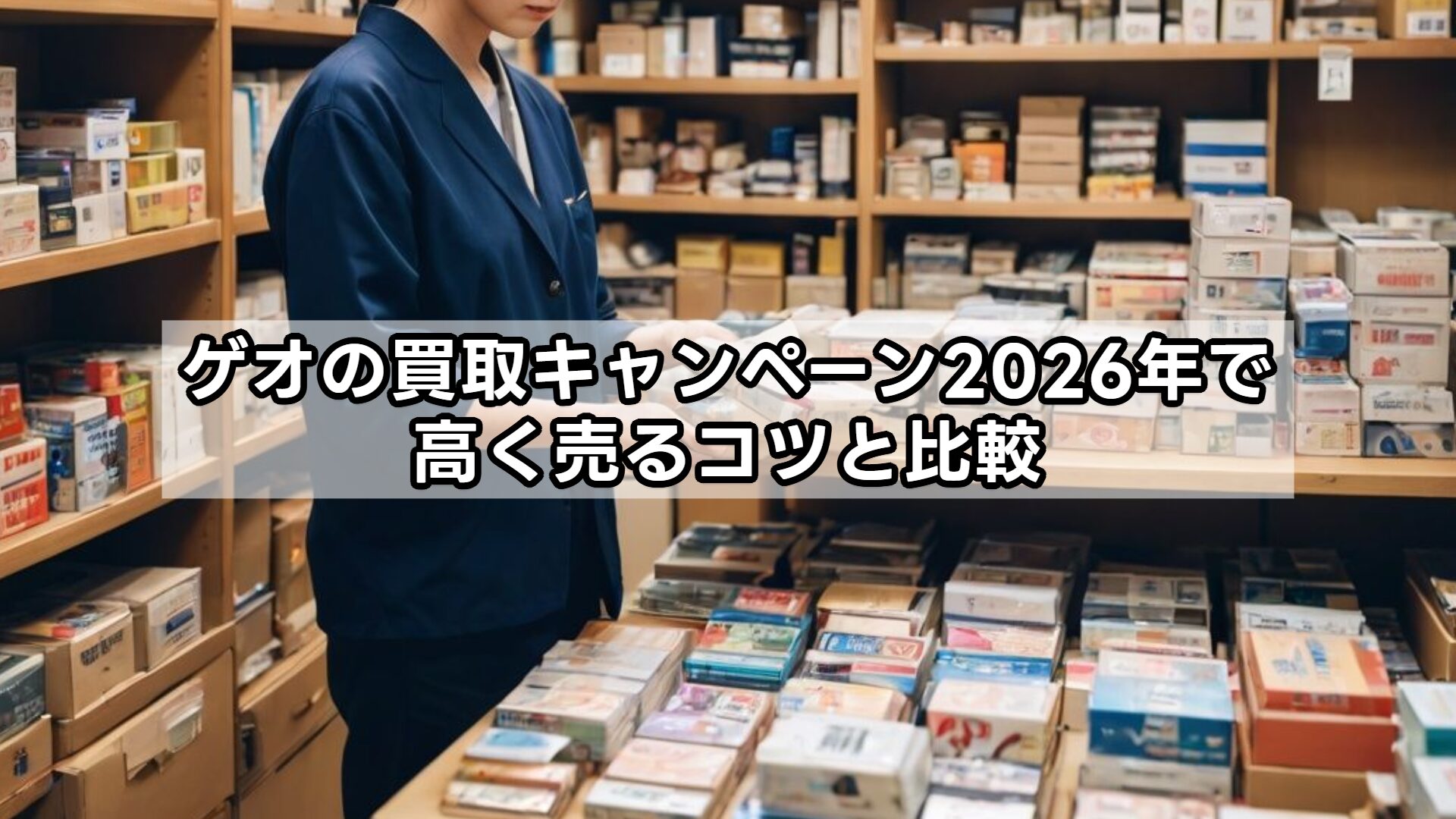 ゲオの買取キャンペーン2026年で高く売るコツと比較