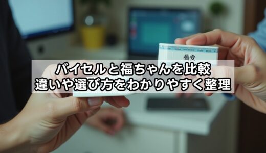 バイセルと福ちゃんを比較｜違いや選び方をわかりやすく整理
