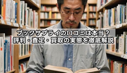 ブックサプライの口コミは本当？評判・査定・買取の実態を徹底解説