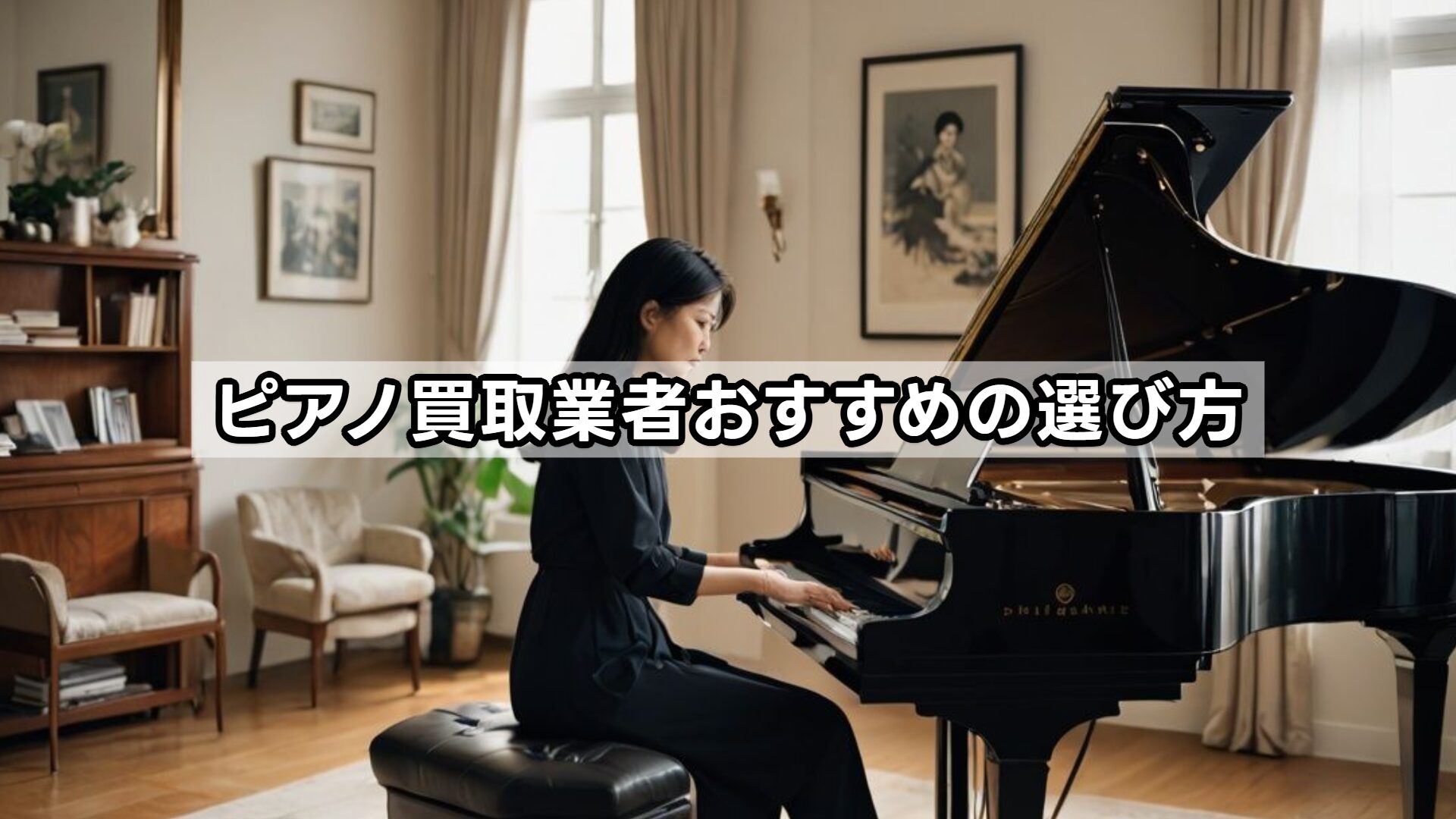 ピアノ買取業者おすすめの選び方