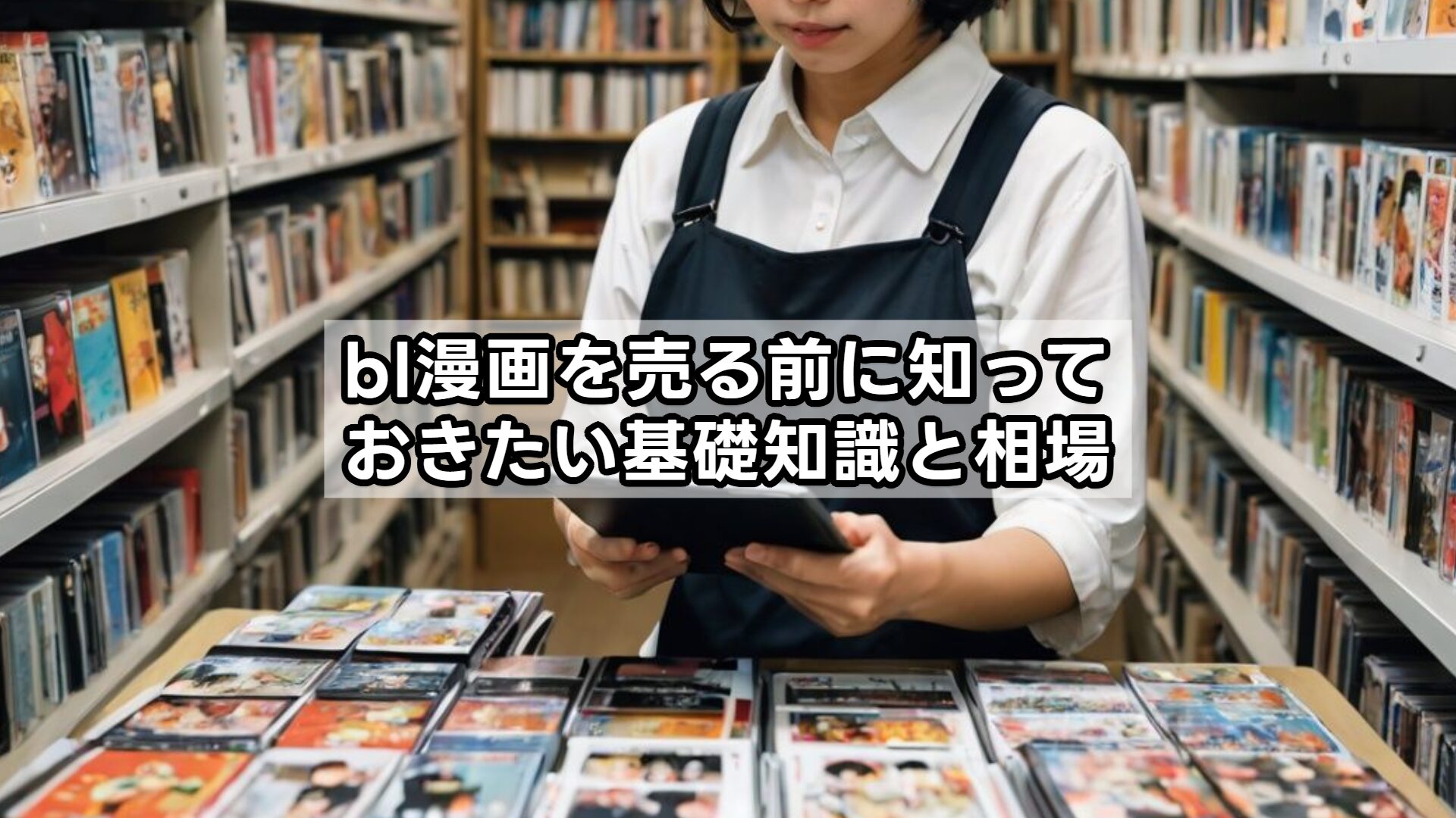 bl漫画を売る前に知っておきたい基礎知識と相場