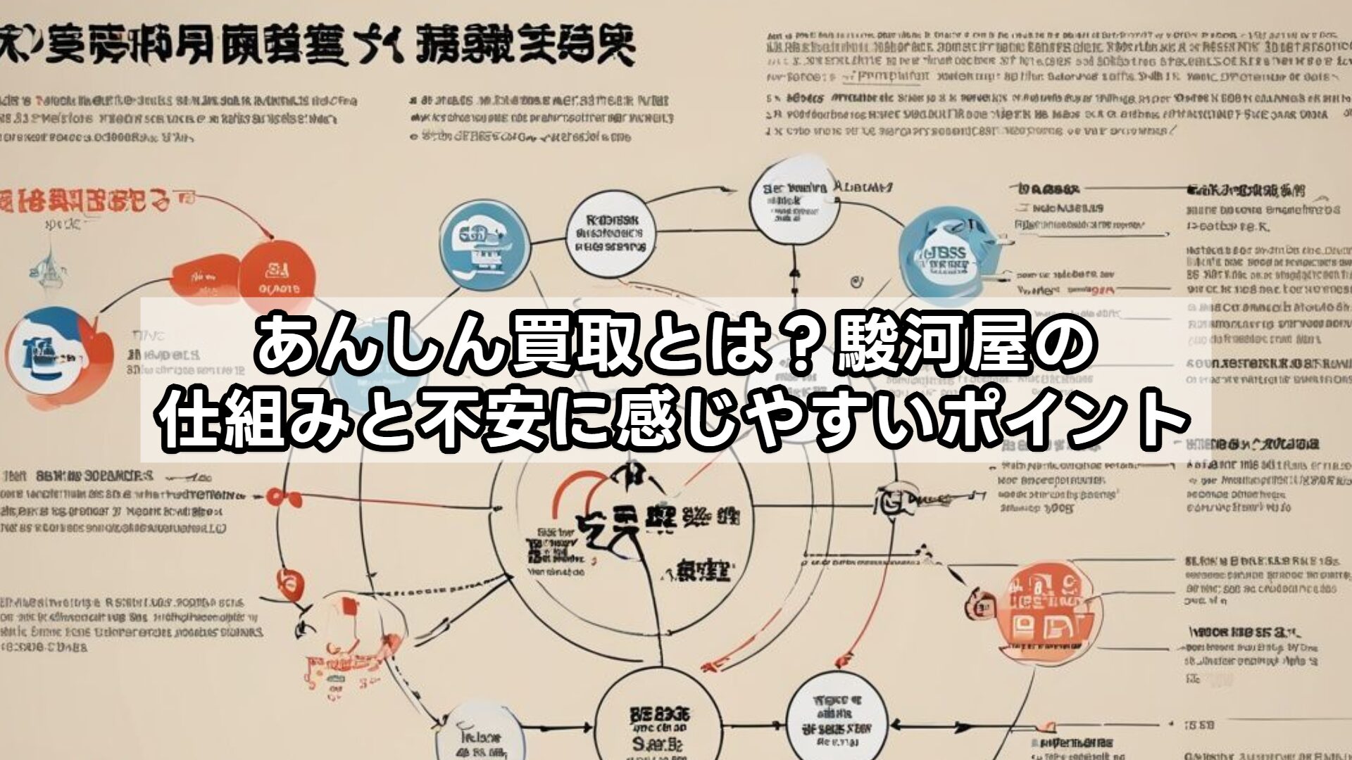 あんしん買取とは？駿河屋の仕組みと不安に感じやすいポイント