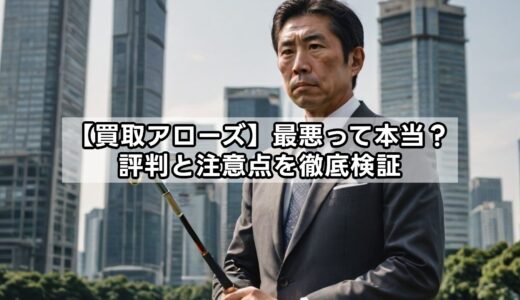 【買取アローズ】最悪って本当？評判と注意点を徹底検証