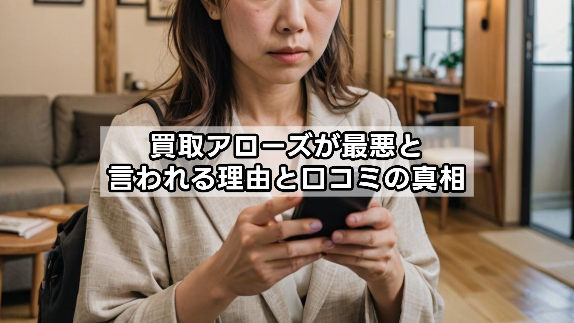 買取アローズが最悪と言われる理由と口コミの真相