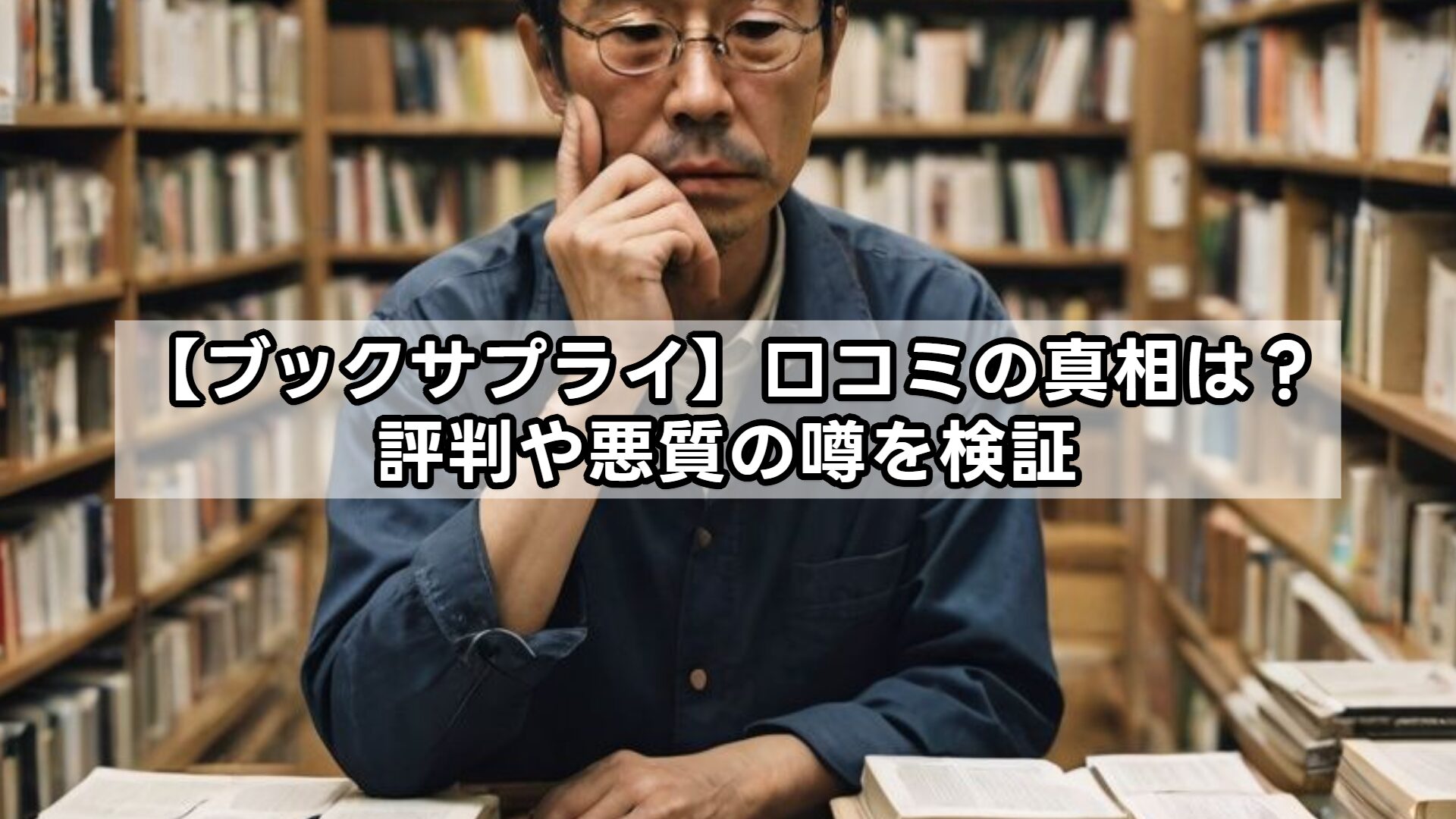 【ブックサプライ】口コミの真相は？評判や悪質の噂を検証