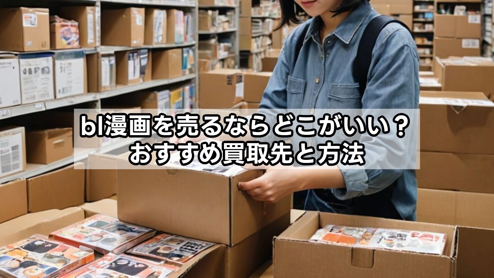 bl漫画を売るならどこがいい？おすすめ買取先と方法