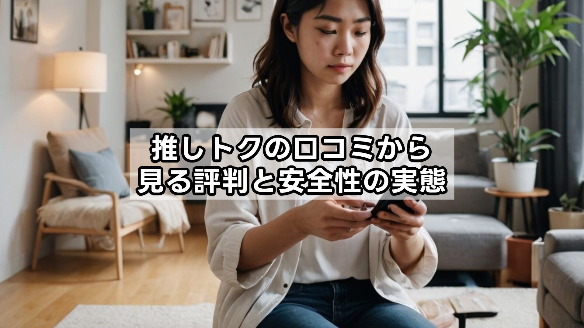 推しトクの口コミから見る評判と安全性の実態