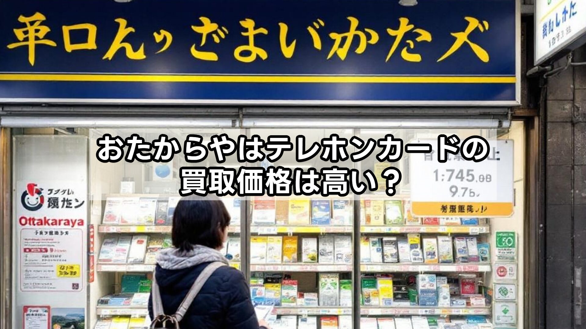 おたからやはテレホンカードの買取価格は高い？