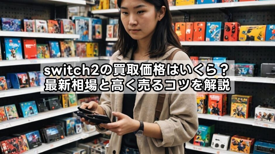 switch2の買取価格はいくら？最新相場と高く売るコツを解説