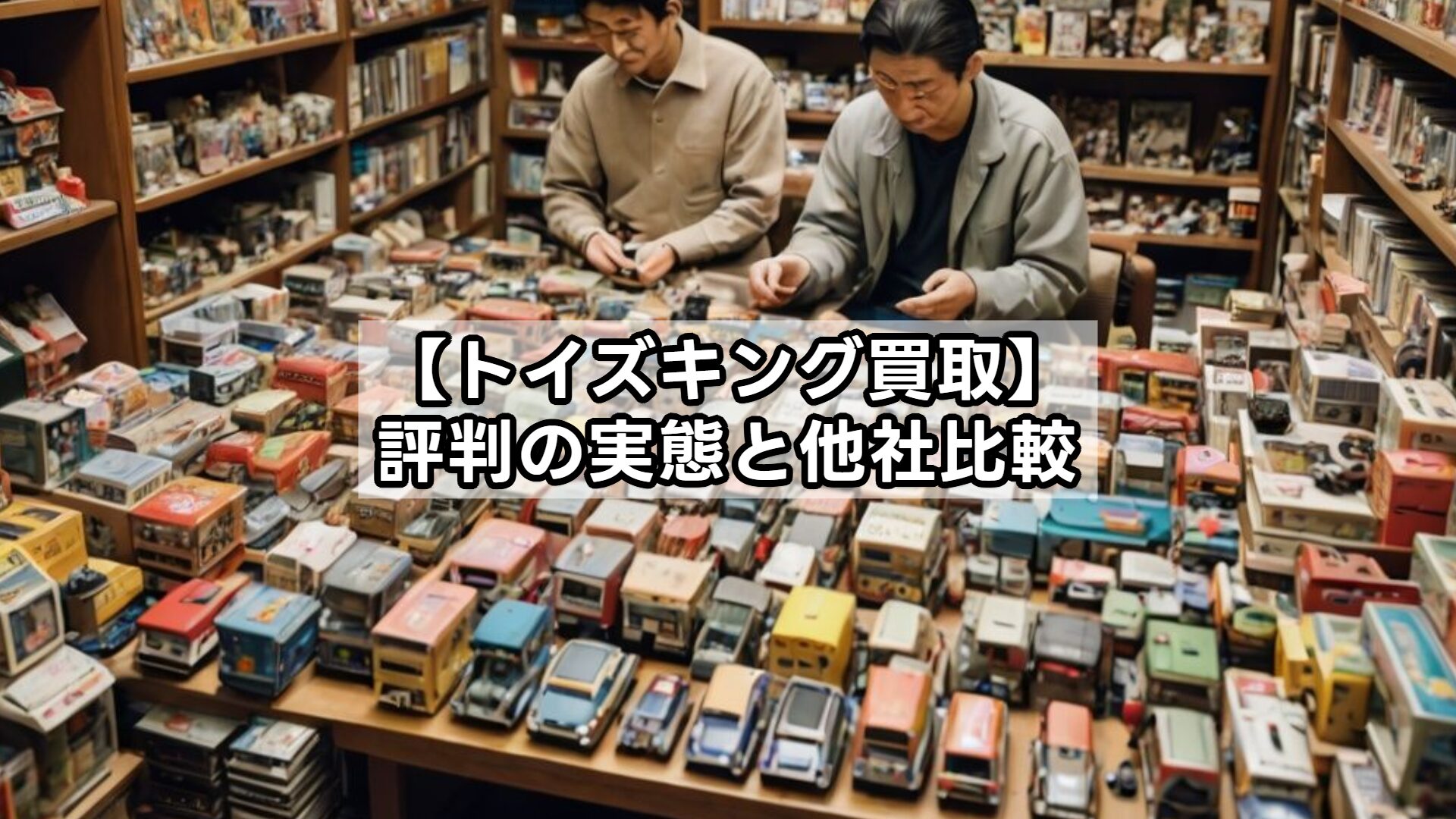 【トイズキング買取】評判の実態と他社比較