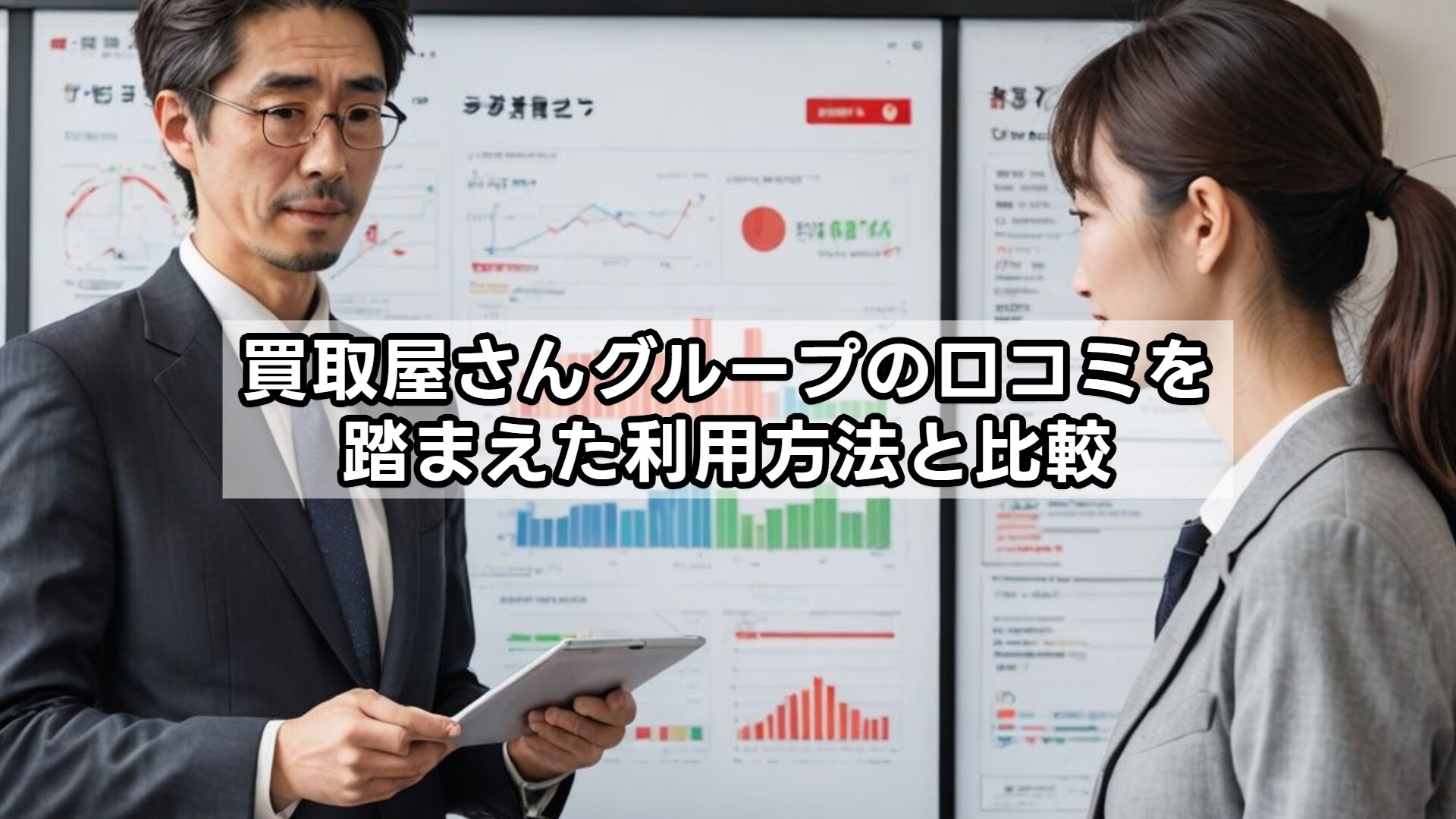 買取屋さんグループの口コミを踏まえた利用方法と比較