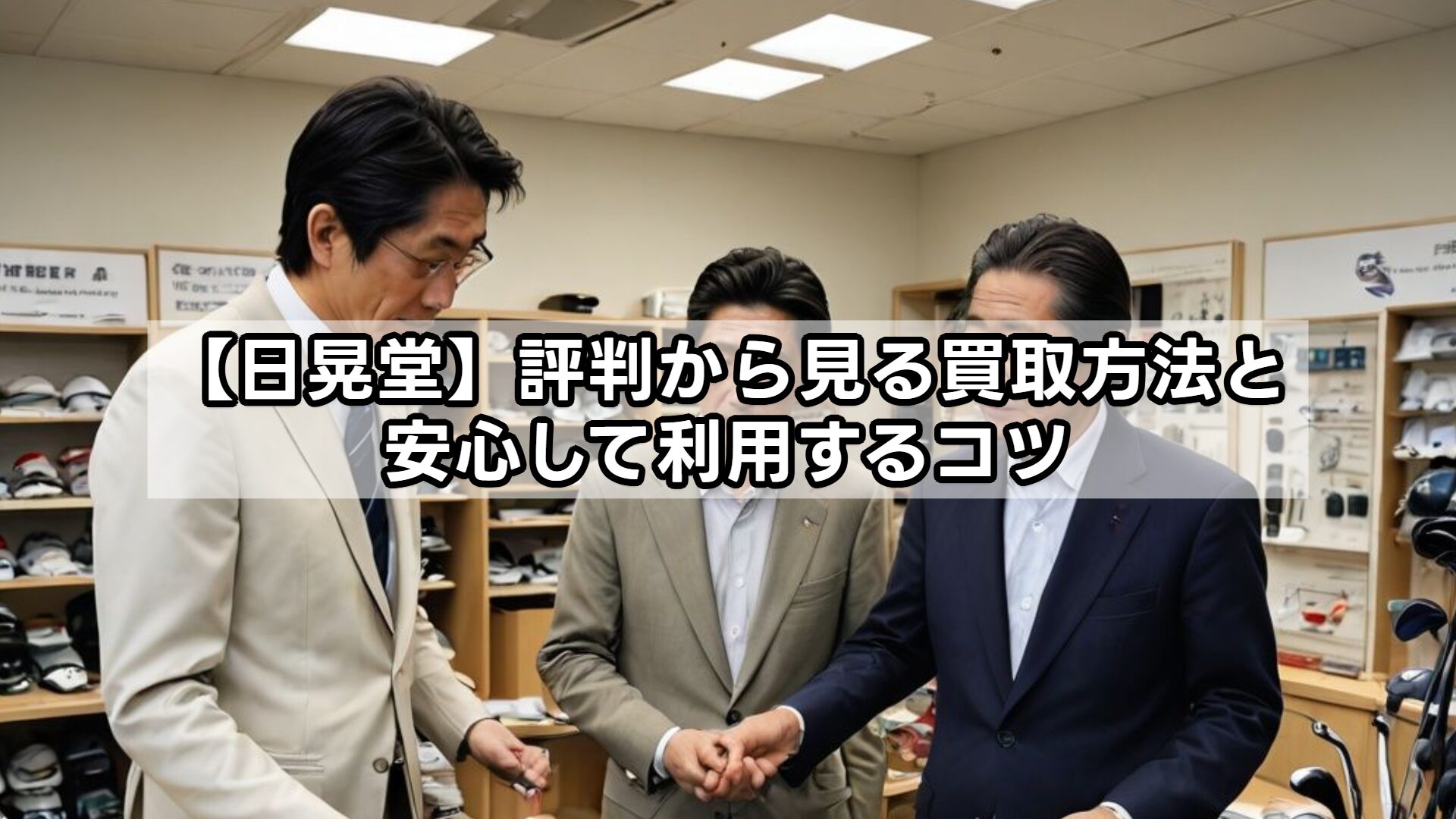 【日晃堂】評判から見る買取方法と安心して利用するコツ