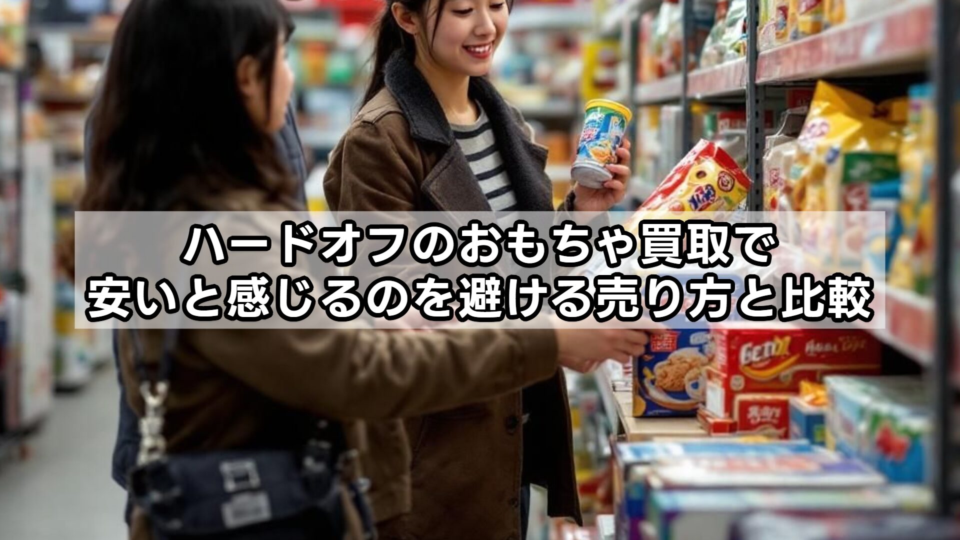 ハードオフのおもちゃ買取で安いと感じるのを避ける売り方と比較