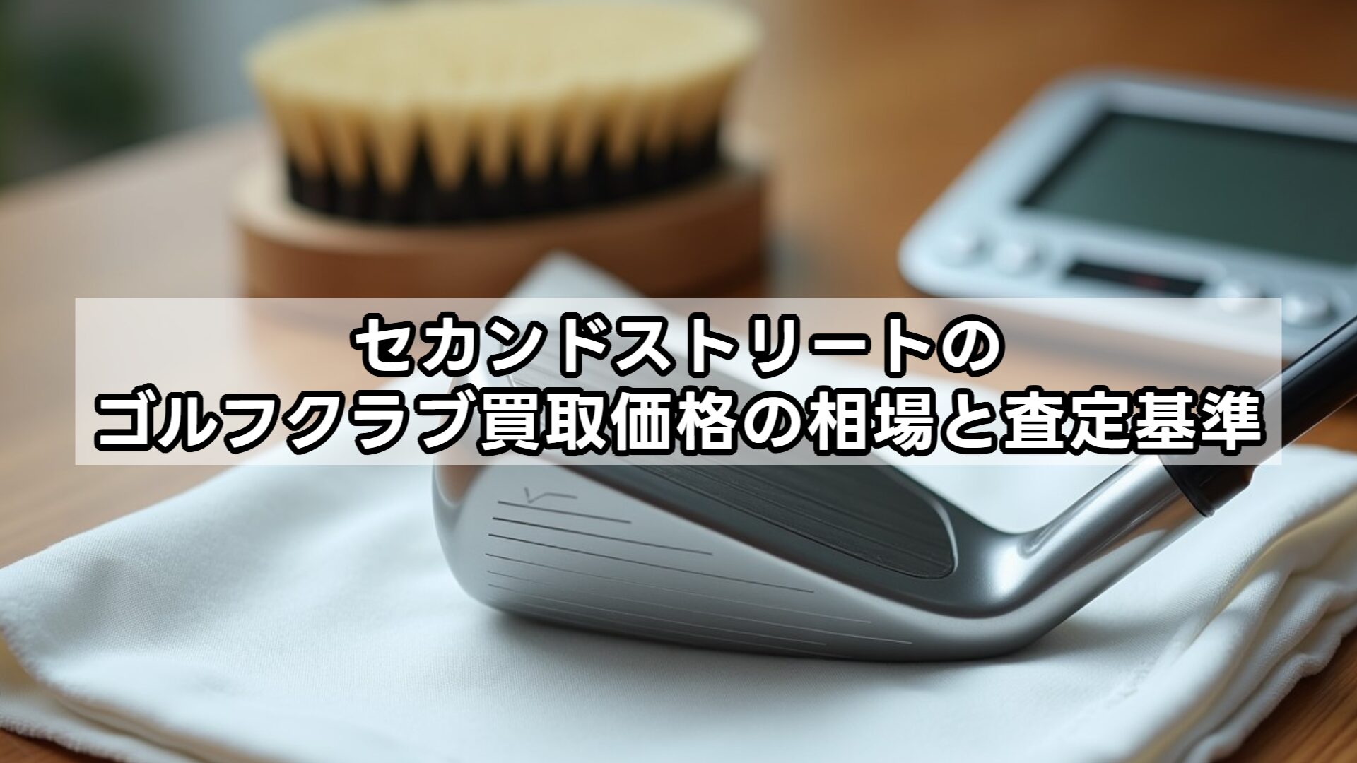 セカンドストリートのゴルフクラブ買取価格の相場と査定基準