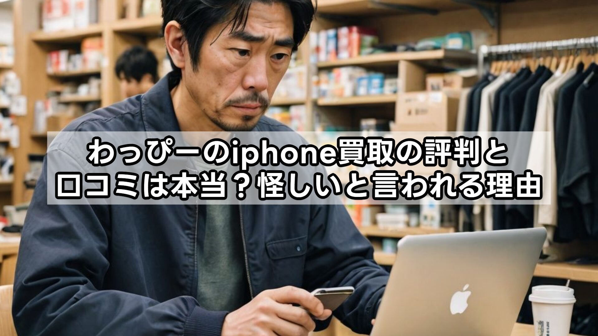 わっぴーのiphone買取の評判と口コミは本当？怪しいと言われる理由
