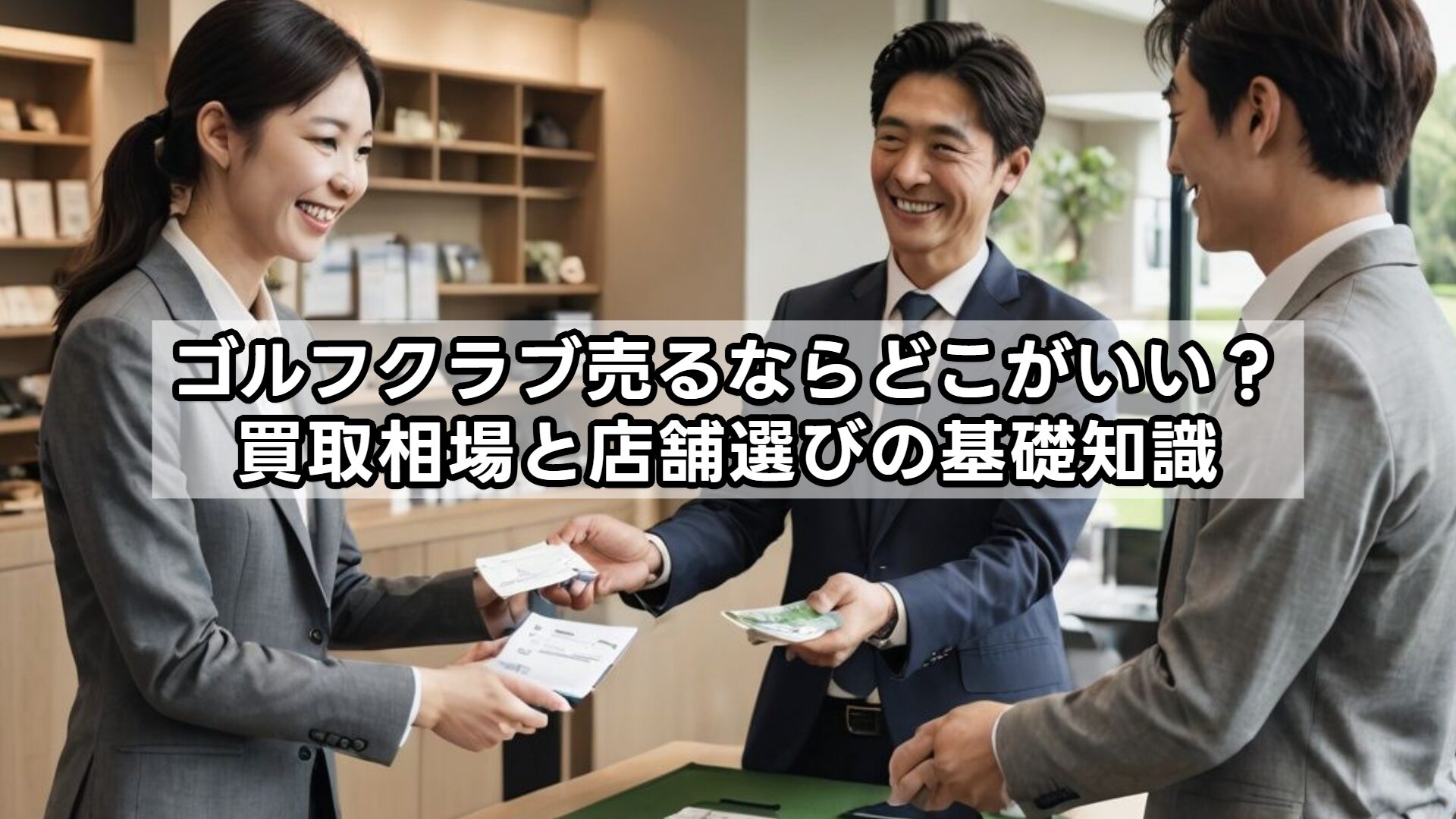 ゴルフクラブ売るならどこがいい？買取相場と店舗選びの基礎知識