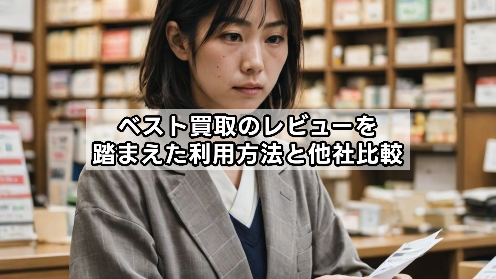 ベスト買取のレビューを踏まえた利用方法と他社比較