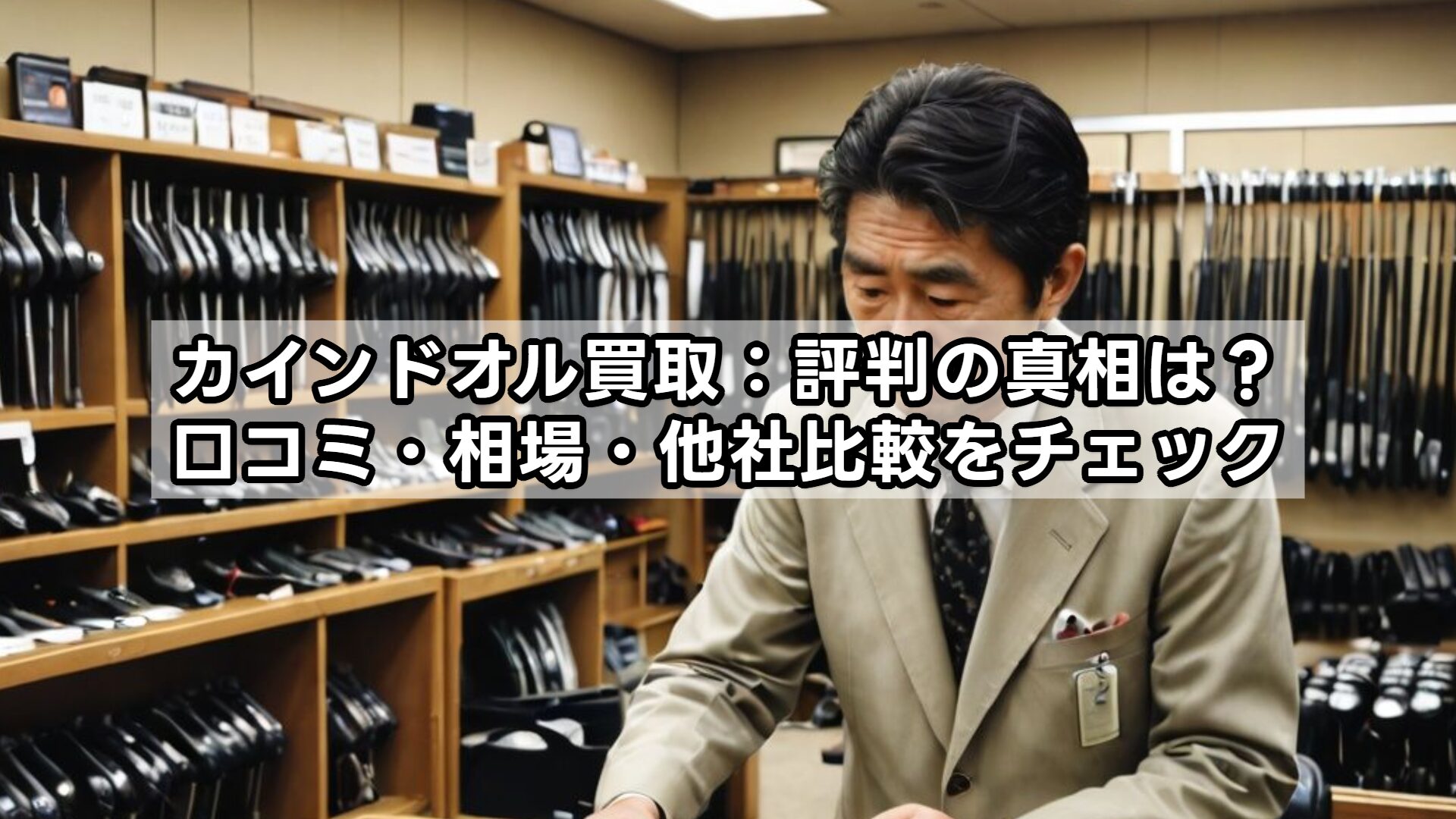 カインドオル買取：評判の真相は？口コミ・相場・他社比較をチェック